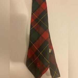 Ralph Lauren Cotton Plaid Tie